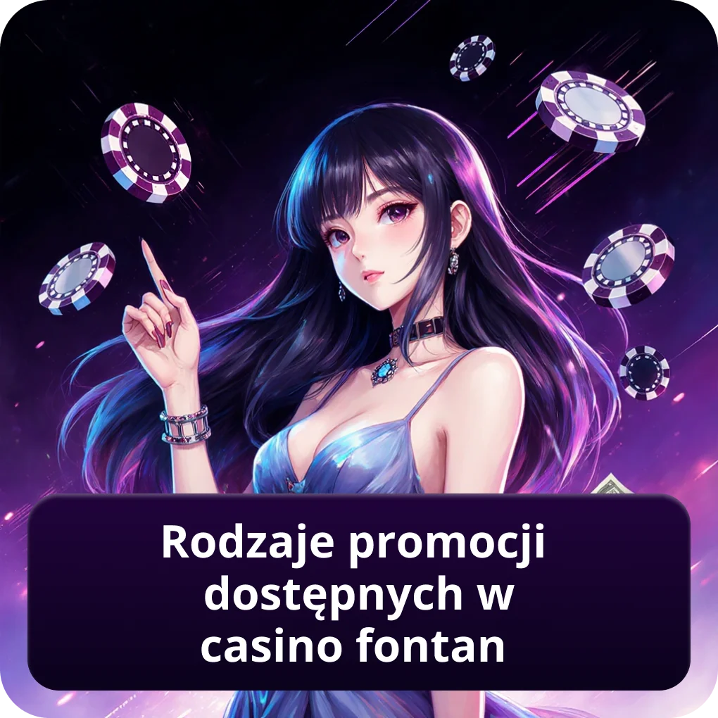 Rodzaje promocji dostępnych w Casino Fontan dla graczy Rodzaje promocji dostępnych w Casino Fontan